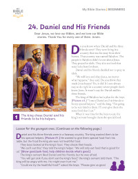 Beginners Bible Lessons (indiv. weekly)