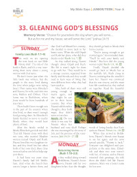 Junior/Teen Bible Lessons (indiv. weekly)