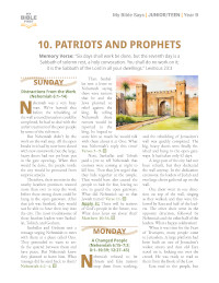 Junior/Teen Bible Lessons (indiv. weekly)