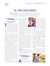 Junior/Teen Bible Lessons (indiv. weekly)