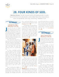 Junior/Teen Bible Lessons (indiv. weekly)