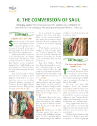 Junior/Teen Bible Lessons (indiv. weekly)