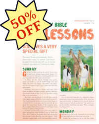 Kindergarten Bible Lessons (old edition)