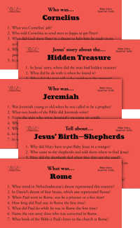 Bible Story Game (cardboard box)