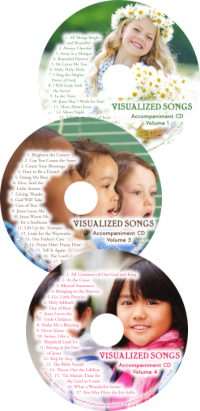 Visualized Songs Accompaniment CDs
