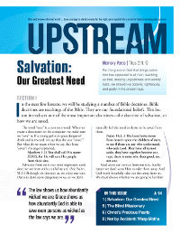 Upstream Bible Lessons