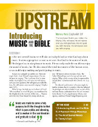 Upstream Bible Lessons