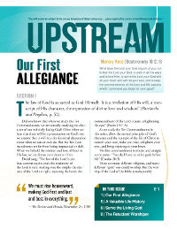 Upstream Bible Lessons